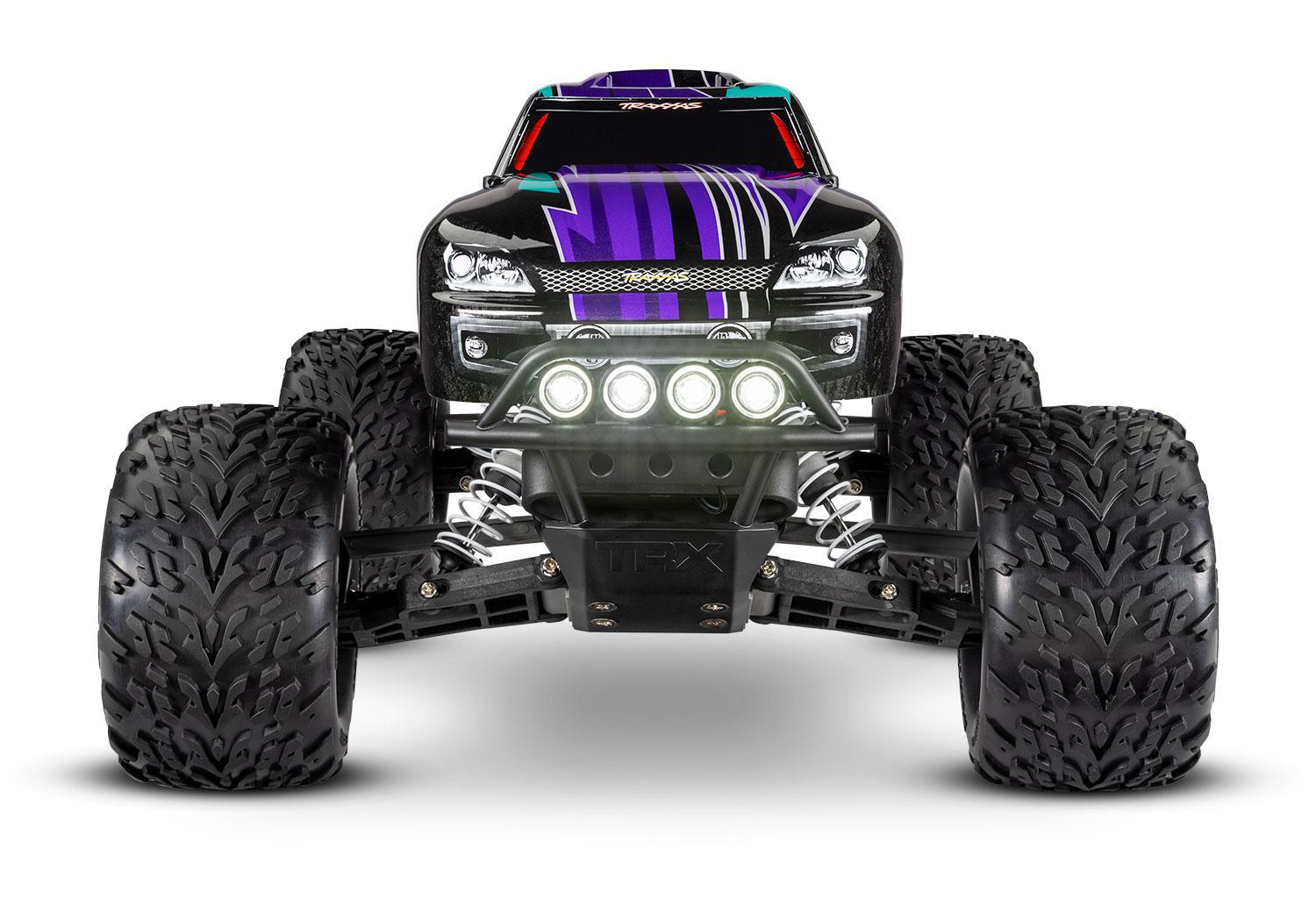 Traxxas Stampede w/ LED Lights 1/10 RTR Purple 36054-61PRPL