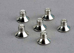 Traxxas 3173 - Screws 4x6mm countersunk machine (6)