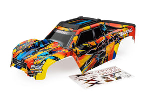 Traxxas X-Maxx Pre-Painted Body (Solar Flare) 7811X