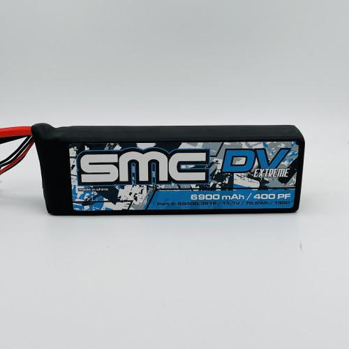 SMC True Spec DV Extreme 3S 11.1V 6900mAh 135C G10 Protection Plates EC5 69400-3S1P