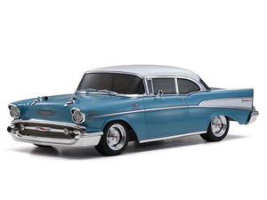 Kyosho 1/10 EP 4WD Fazer Mk2 FZ02L Readyset 1957 Chevy Bel Air Coupe, Tropical Turquoise KYO34433T1