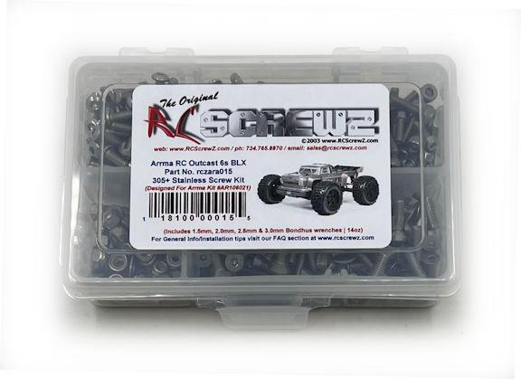 Arrma Outcast 6S BLX Stainless Steel Screw Kit