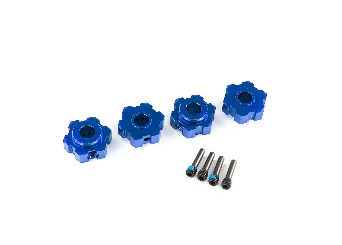 Maxx Aluminum Wheel Hex (Blue) (4)