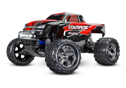 Traxxas Stampede w/ LED Lights 1/10 RTR 36054-61RED