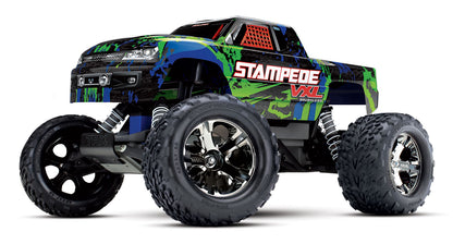 Traxxas Stampede VXL Brushless 1/10 RTR 2WD Monster Truck 36076-4GRN