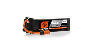 Spektrum 5000mAh 6S 22.2V 50C Smart LiPo Battery; IC5 SPMX50006S50