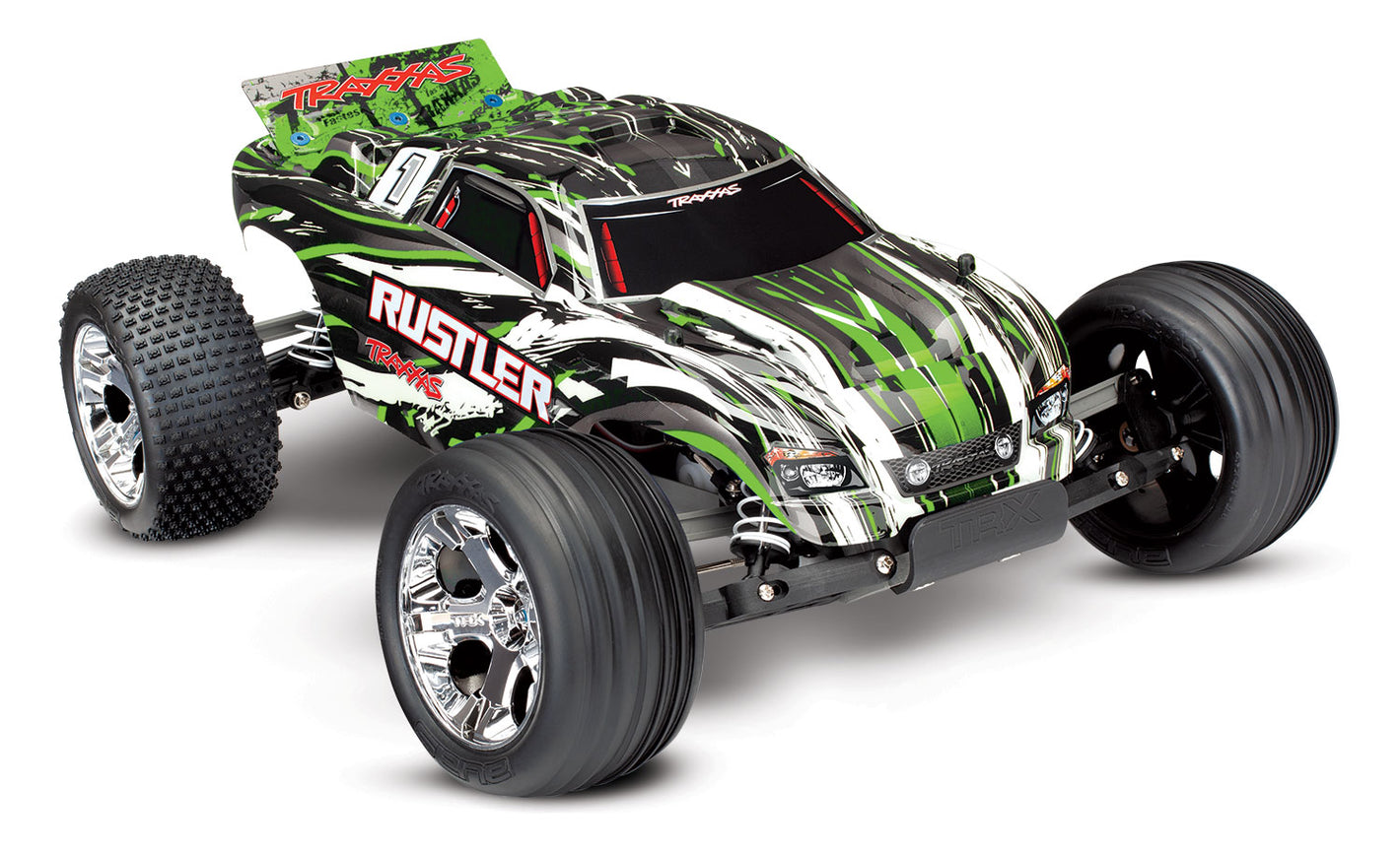 Traxxas Rustler 1/10 RTR 2WD Electric Stadium Truck 37054-4GRN