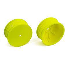 12mm Hex 2.2 4WD Front Buggy Wheels (2) (B64) (Yellow)