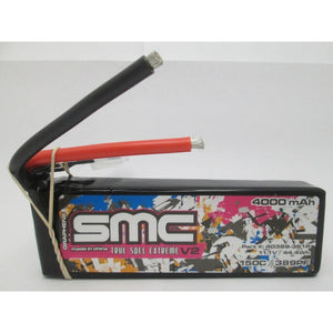 True Spec Extreme Graphene V2 11.1V-4000mAh-150C Softcase Drag Racing pack