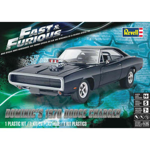 Revell 1/25 Fast & Furious 1970 Dodge Charger RMX854319