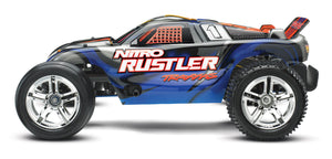 Traxxas Nitro Rustler 1/10 RTR Stadium Truck 44096-3BLUE