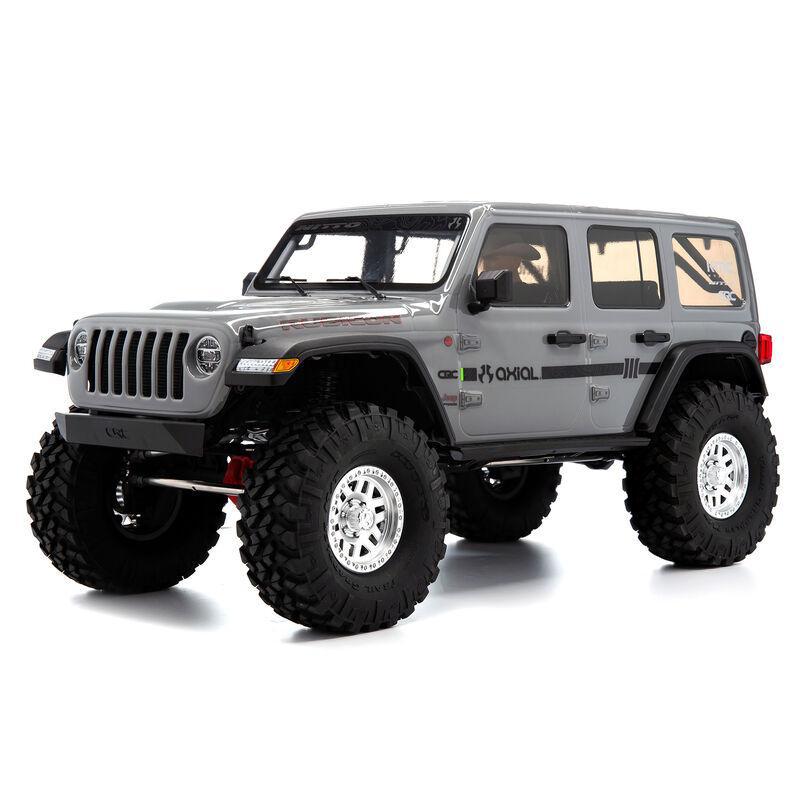 Axial 1/10 SCX10 III Jeep JLU Wrangler with Portals RTR, Gray AXI03003BT1