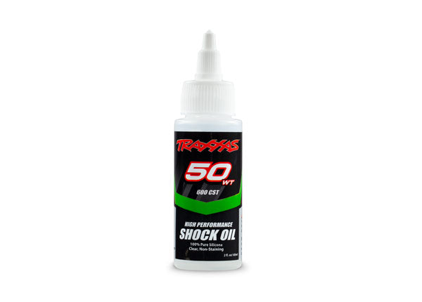 Traxxas - Oil, shock (50 wt, 600 cSt, 60cc) (silicone) 5034