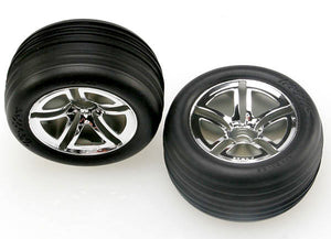 Alias Tires/Twin Spoke 2.8" Wheels/Foam Inserts (Nitro Front)