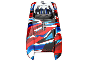 Traxxas DCB M41 Widebody 40" Catamaran High Performance 6S Race Boat (Red) 57046-4REDR