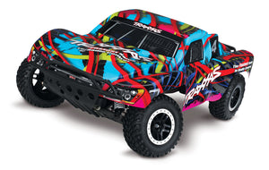 Traxxas Slash VXL 1/10 RTR 2WD Short Course Truck (Hawaiian Edition) w/TSM & TQi Radio 58076-4-HWN