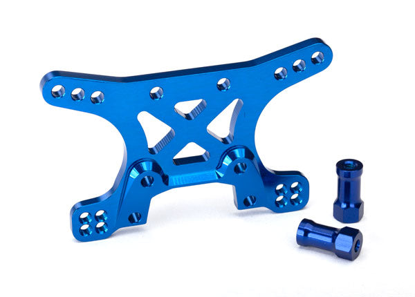 Traxxas Aluminum Front Shock Tower (Blue) 6440