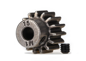 Hardened Steel Mod 1.0 Pinion Gear W/5mm Bore (15t)