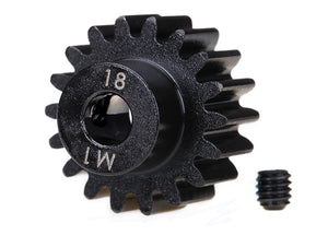 Machined Mod 1.0 Pinion Gear W/5mm Bore (18t)