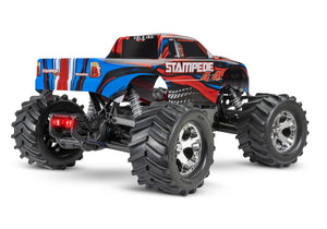 Traxxas Stampede 4X4 LCG 1/10 RTR Monster Truck (Red) w/LED Lights 67054-61RED