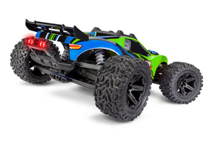 Traxxas Rustler 4X4 1/10 RTR Stadium Truck w/LED Light Set (Green) 67064-61GRN