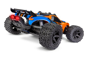 Traxxas Rustler 4X4 1/10 RTR Stadium Truck w/LED Light Set (Orange) 67064-61ORNG