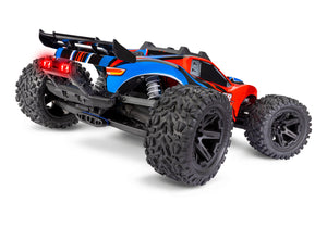 Traxxas Rustler 4X4 1/10 RTR Stadium Truck w/LED Light Set (Red) 67064-61RED