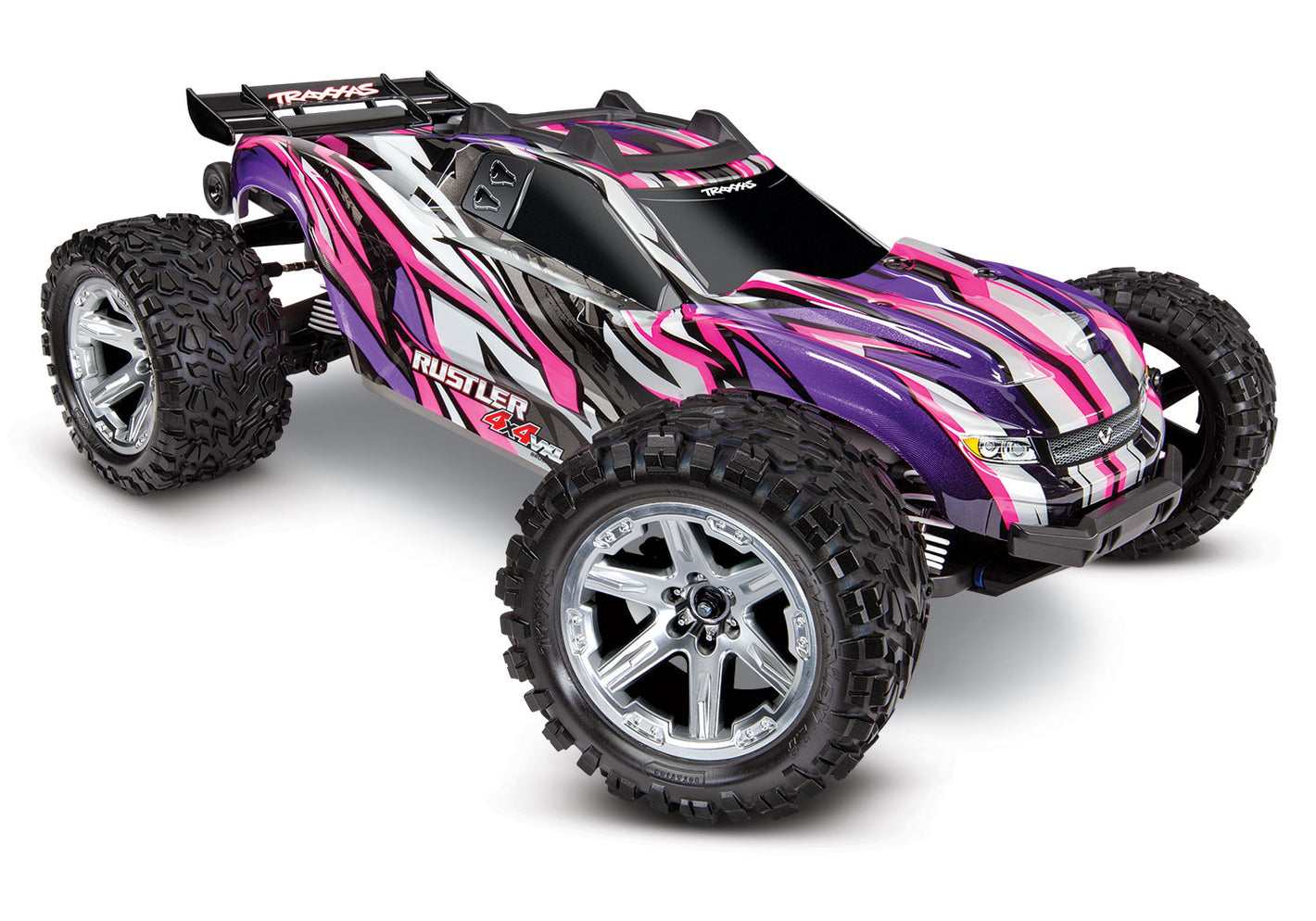 Traxxas Rustler 4X4 VXL Brushless RTR 1/10 4WD Stadium Truck 67076-4PINK