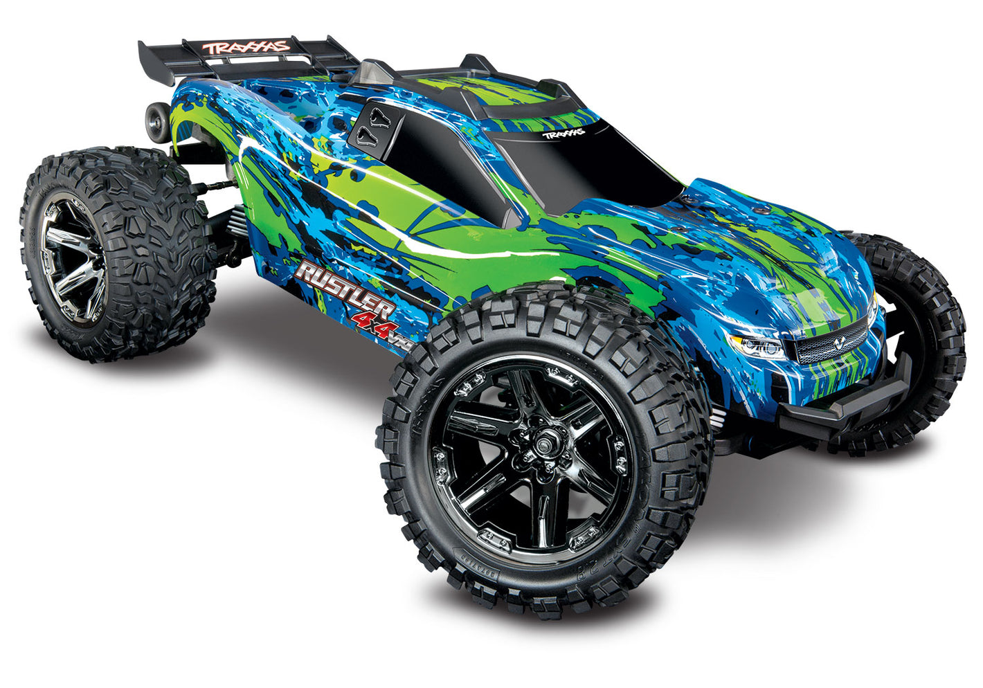 Traxxas Rustler 4X4 VXL Brushless RTR 1/10 4WD Stadium Truck 67076-4GRN