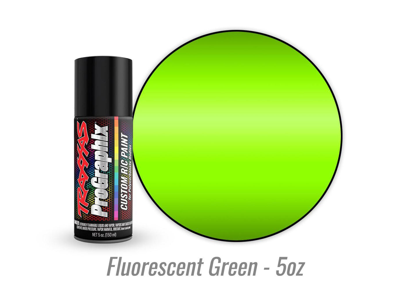Traxxas ProGraphix "Fluorescent Green" Custom R/C Lexan Spray Paint (5oz) 5062