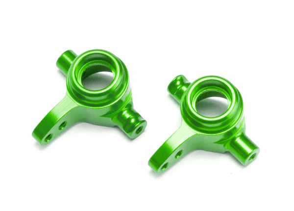 Aluminum Steering Block Set (Green) (2)