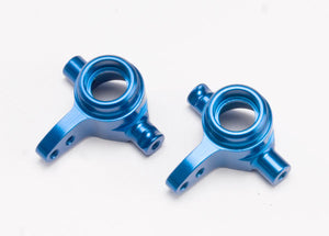 Aluminum Steering Block Set (Blue) (2)