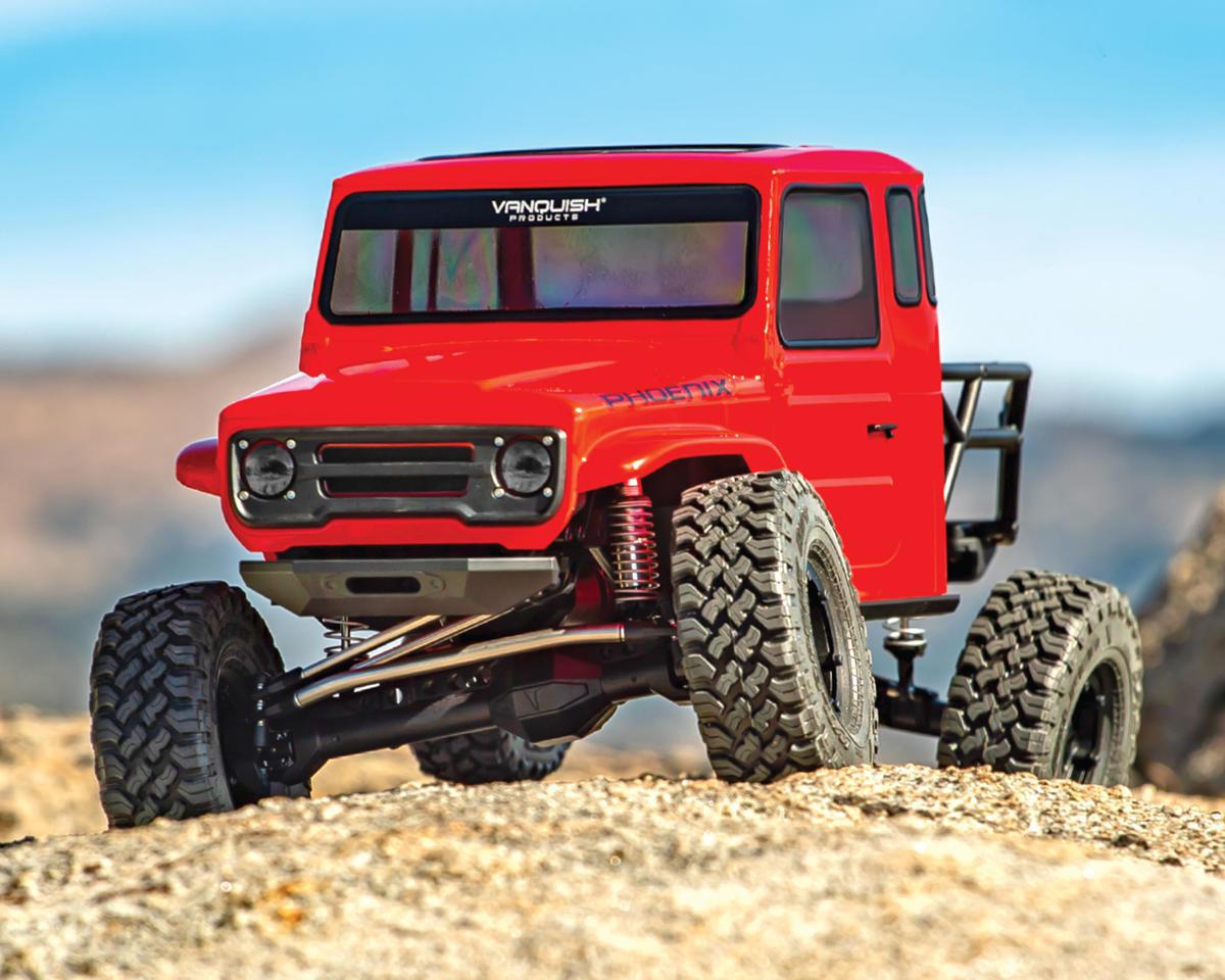 Vanquish Products VS4-10 Phoenix Straight Axle RTR Rock Crawler (Red) VPS09011A