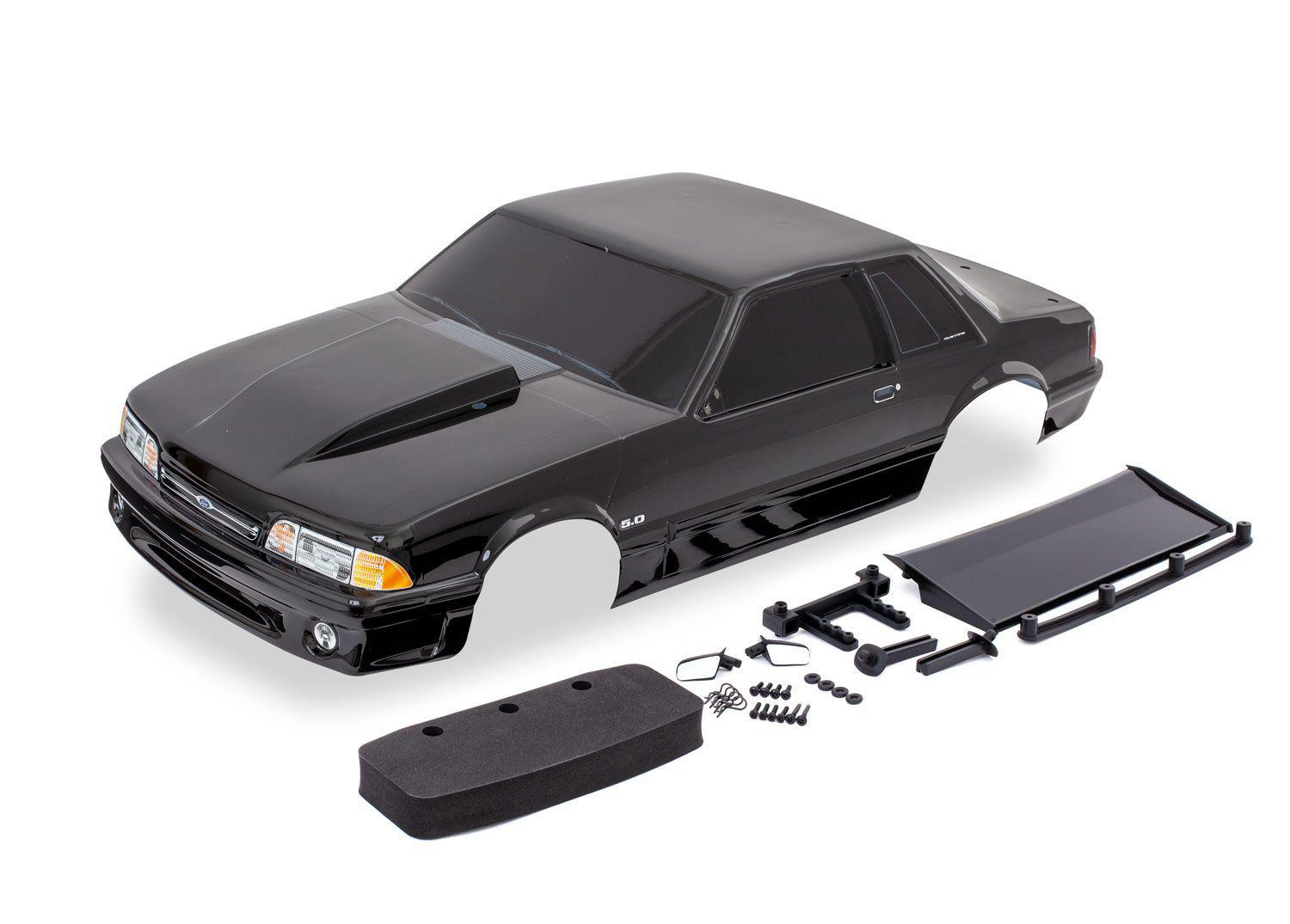 Traxxas Mustang Body Fox Bklack 9421A