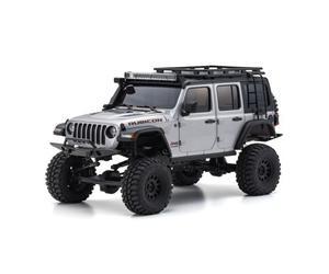 Kyosho MX-01 Mini-Z 4X4 Readyset w/Jeep Wrangler Rubicon Body (Grey) & 2.4GHz Radio System KYO32528S