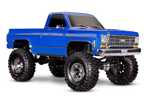 Traxxas TRX-4 1/10 Trail Crawler Truck w/'79 Chevrolet K10 Truck Body (Blue) 92056-4BLUE