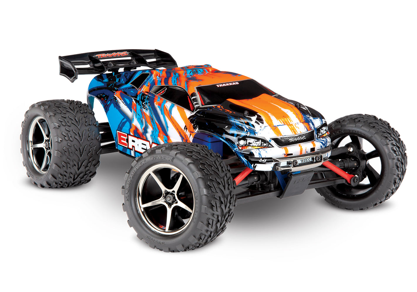 Traxxas E-Revo 1/16 4WD Brushed RTR Truck (Green) w/2.4GHz Radio, Titan 550 & Battery  71054-1-ORNG