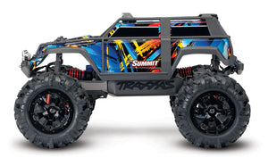 Traxxas Summit 1/16 4WD RTR Truck (Rock n Roll) w/LED Lights  72054-5RNR