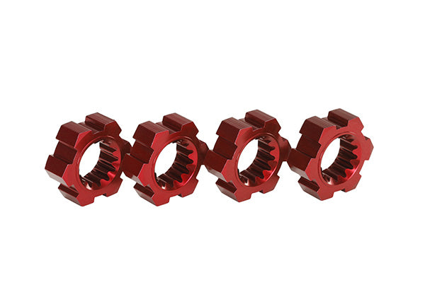 Traxxas X-Maxx Aluminum Wheel Hex Hub (Red) (4) 7756R