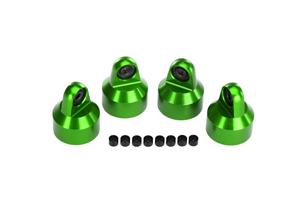 TraxxasX-Maxx Aluminum GTX Shock Caps (Green) (4) 7764G