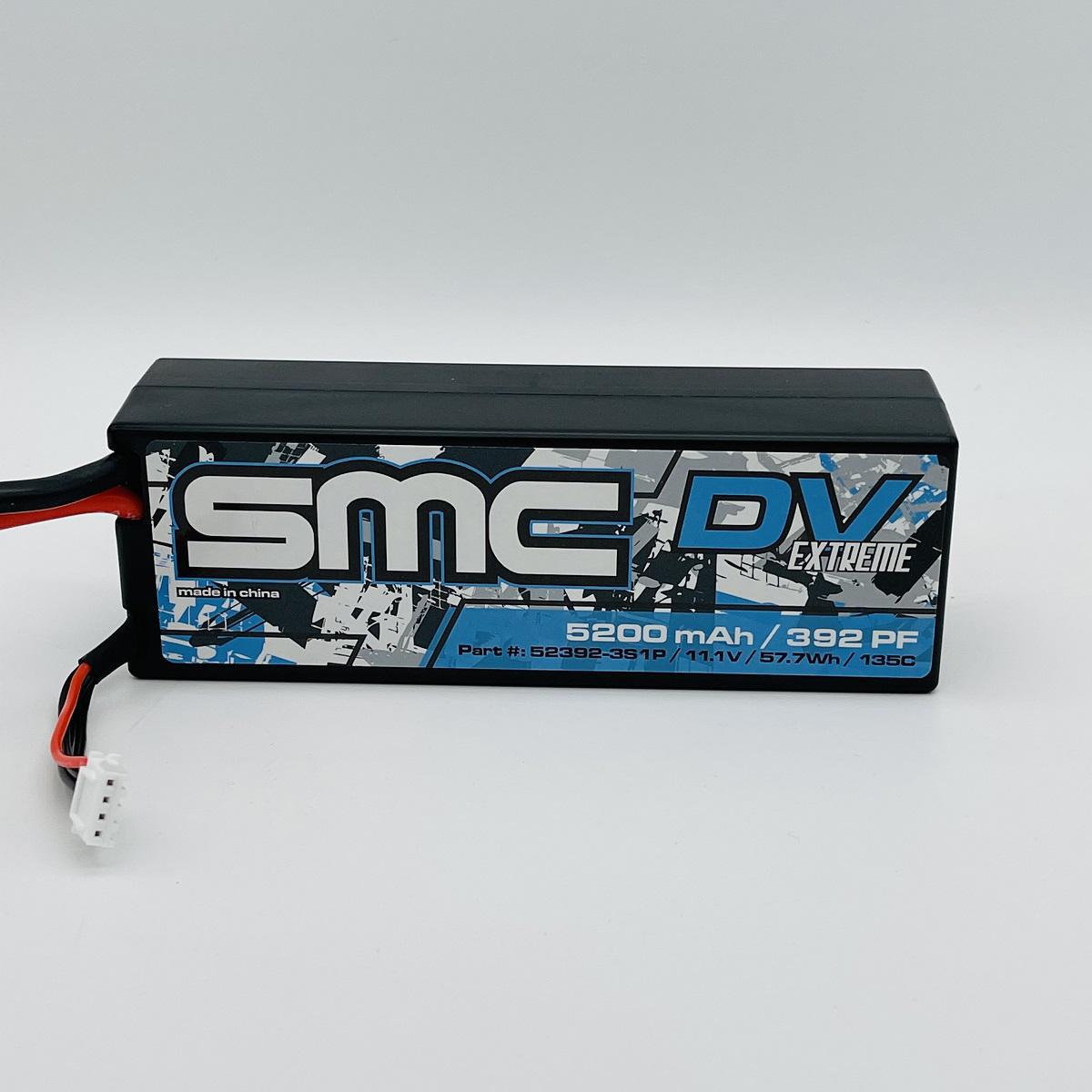 SMC True Spec DV Extreme 3s 11.1V 5200mAh 135C wired hardcase 52392-3S1P