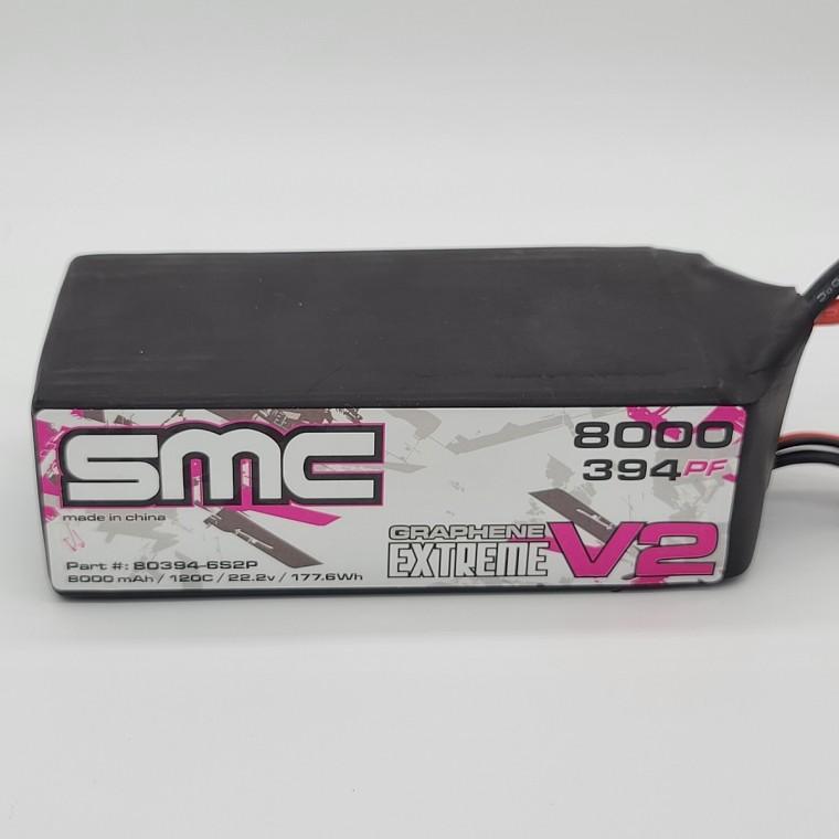 True Spec Graphene Extreme V2 22.2V-8000mAh-120C G10 plates 80394-6S2P