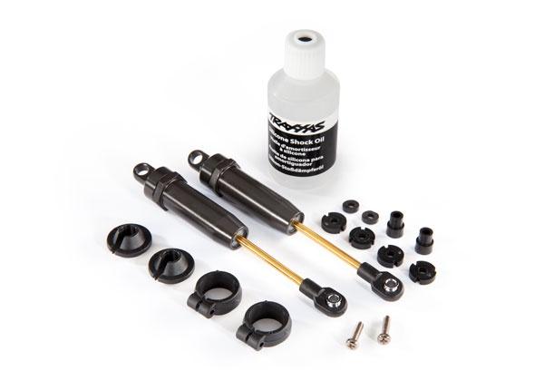 Traxxas 4761 Shocks, X-Long (Hard-Anodized & Ptfe-Coated T6 Aluminum) W/O Springs (Rear) (2)