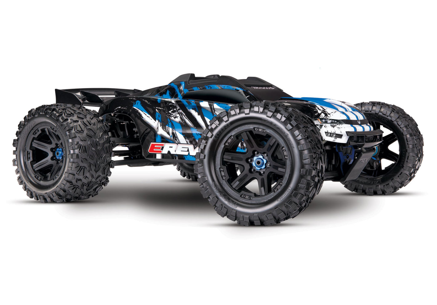 Traxxas E-Revo VXL 2.0 RTR 4WD Electric Monster Truck 86086-4BLUE