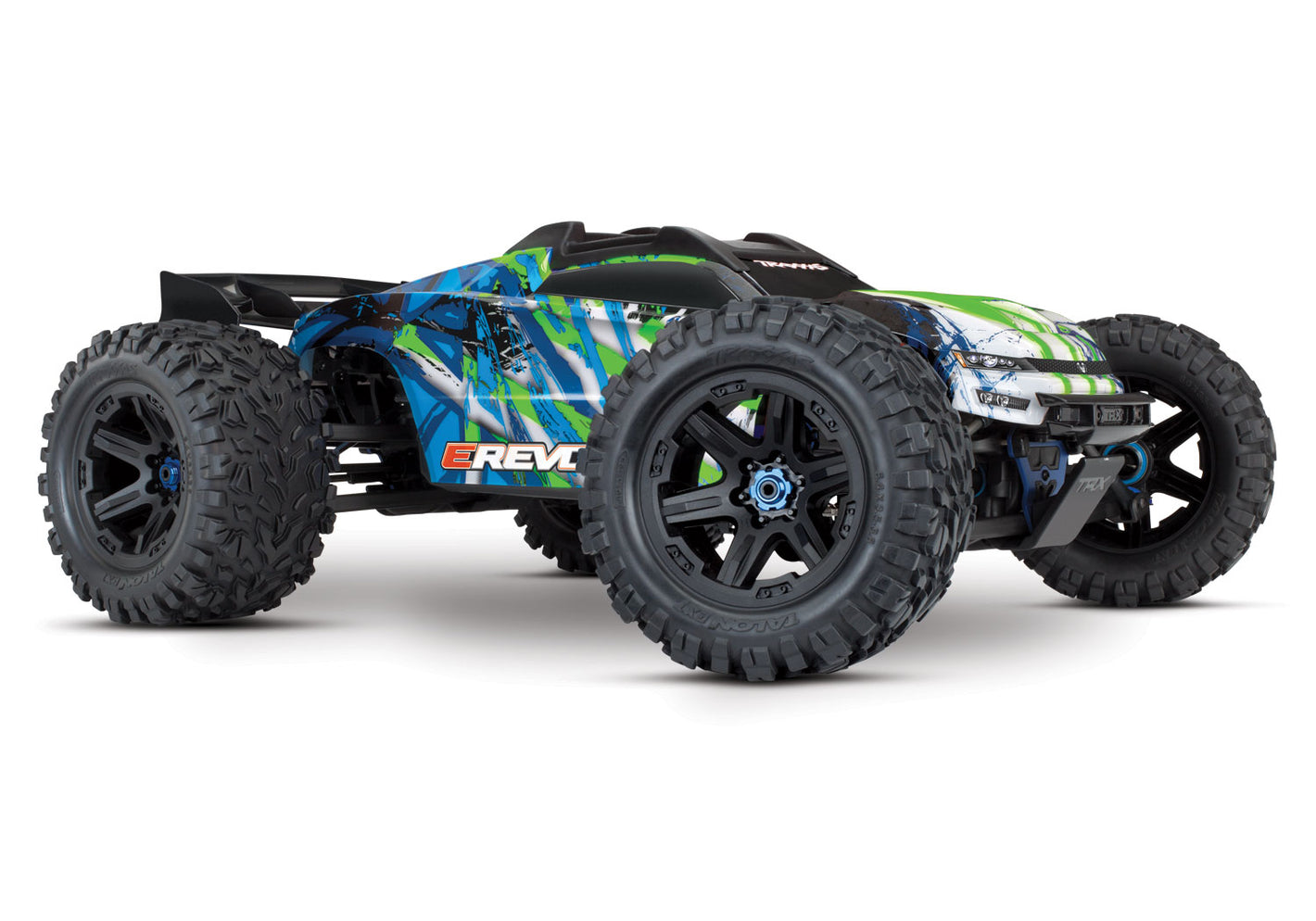 Traxxas E-Revo VXL 2.0 RTR 4WD Electric Monster Truck 86086-4GRN