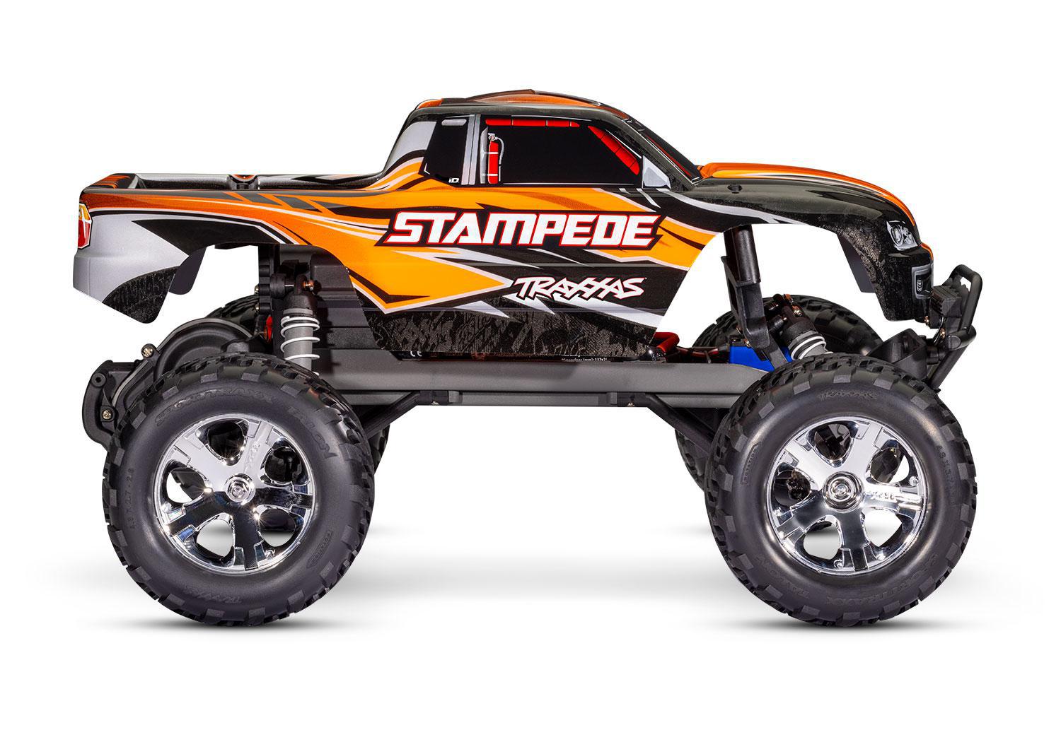 Traxxas Stampede w/ LED Lights 1/10 RTR Orange 36054-61ORNG