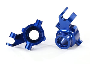 Maxx Aluminum Steering Blocks (Blue)