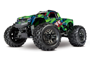 Traxxas Hoss 4X4 VXL 3S 4WD Brushless RTR Monster Truck (Green) 90076-4GRN