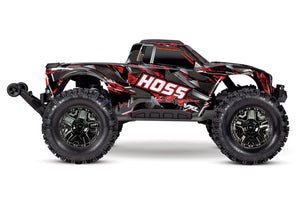 Traxxas Hoss 4X4 VXL 3S 4WD Brushless RTR Monster Truck (Red) 90076-4SRED