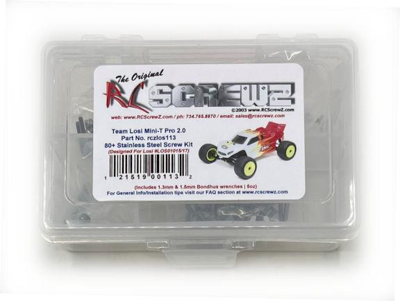 Losi Mini-T 2.0 Stainless Steel Screw Kit